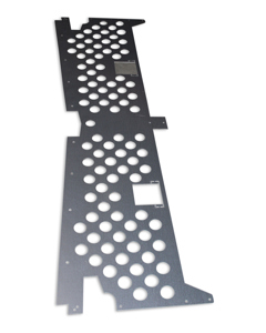 Trennwand obere Etage Nova-250 AW gelocht